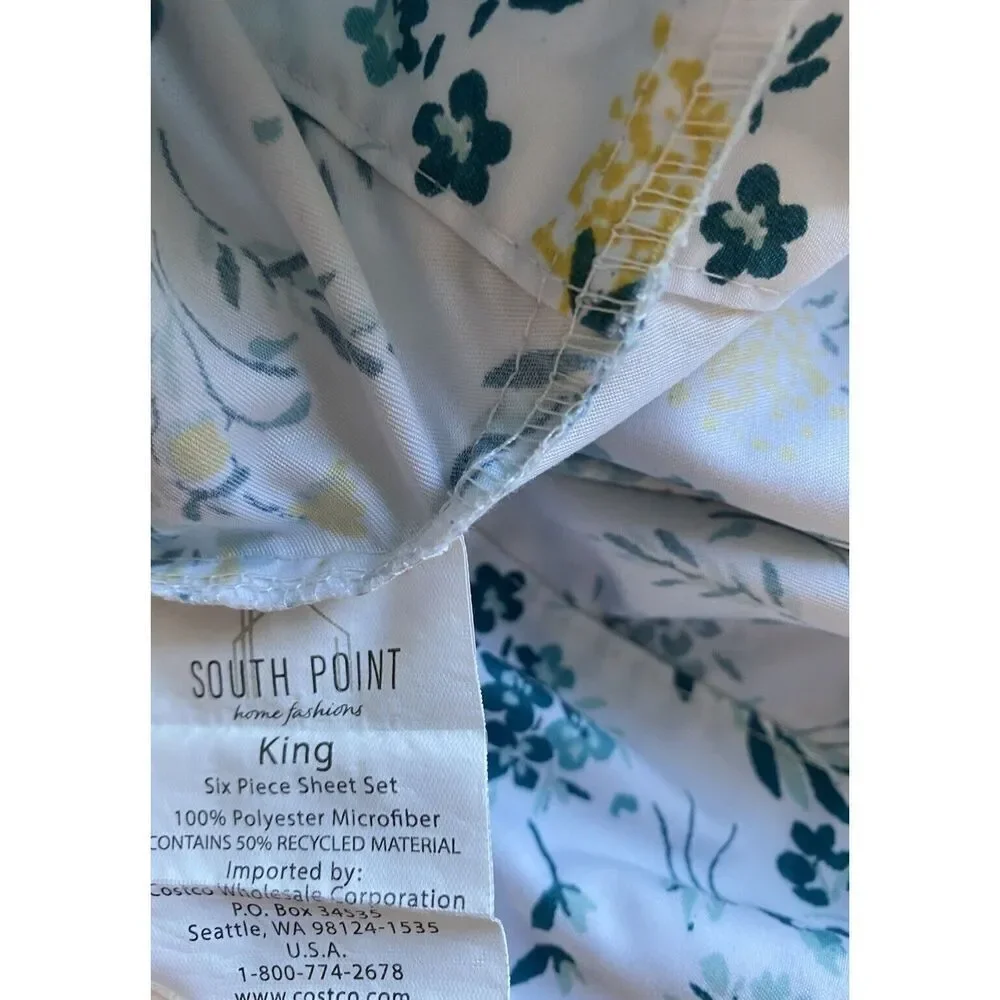 South Point Floral Bed Pillowcases